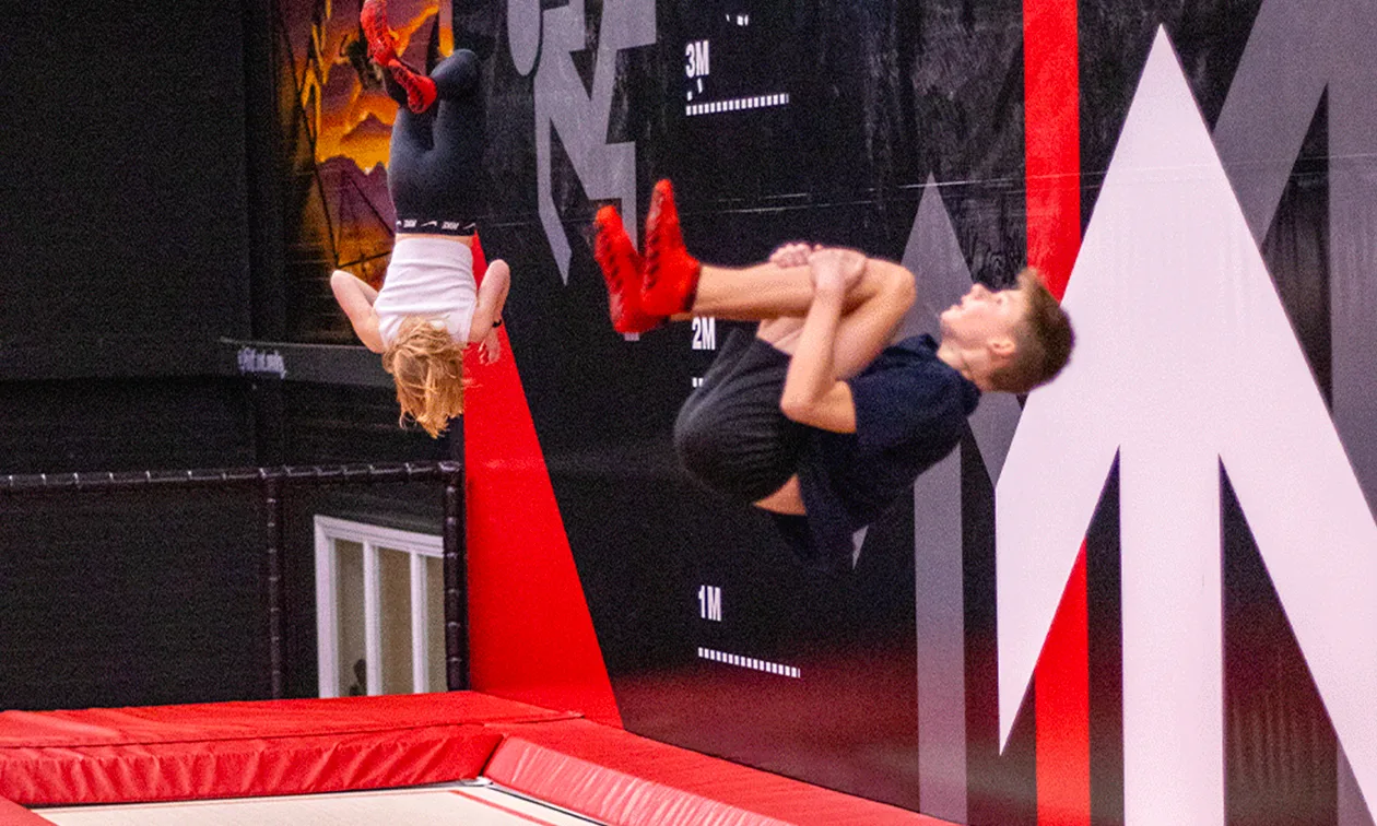 UrbanTrickz Trampoline- en freerunpark
